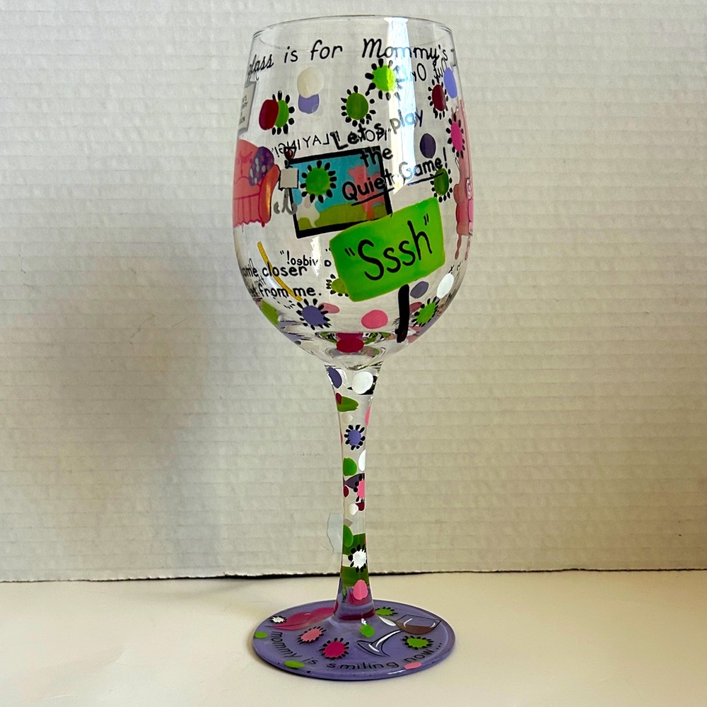 Lolita Mommy’s Time Out Wine Glass